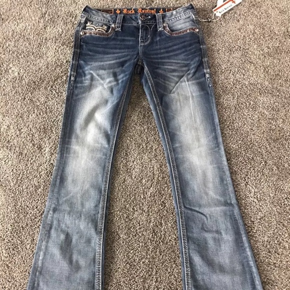 Size 28 L rock revival jeans - Picture 3 of 6